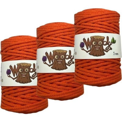 Woody Crafts 3x Woody 5 mm – Oranžová (100m)