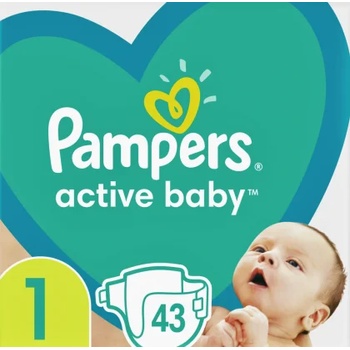 Image 1 of Pampers Active Baby Newborn VPM, пелени, S1, 43бр (p-29301-1)