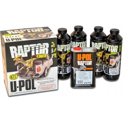RAPTOR čierny tvrdý ochranný náter SET cierny 3,8L