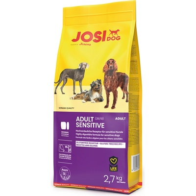 Josera 2x2, 7кг Adult Sensitive JosiDog, суха храна за кучета