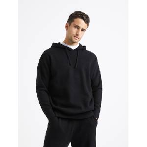 Celio Черен мъжки пуловер Celio Vesweety Celio | Cheren | МЪЖЕ | S