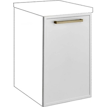 Matis Врата за съдомиялна машина с дръжка alba 45x72 бяло