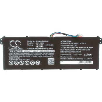 Cameron Sino Батерия за лаптоп ACER Aspire 5 A514-52G-59ZN, Aspire 7 A717-71G-51MF, AC14A8K LiPo 15.2V 3000 mAh CAMERON SINO (CS-ACB115NB)