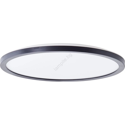 Brilliant - LED таванно осветително тяло MILTON LED/18W/230V Ø 29, 3 см черно (BI0231)