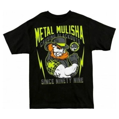 Pánské triko Metal Mulisha KNOCKOUT černé