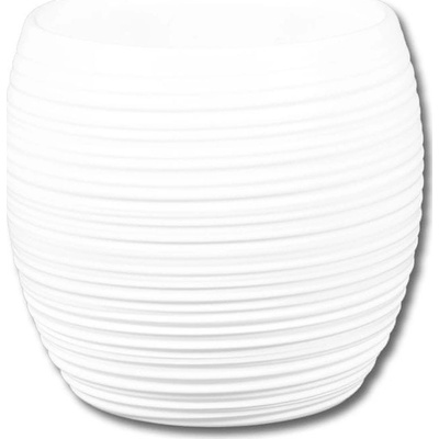 Ceramicus Ligne Soudek s proužky d17 cm matný bílý