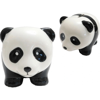 Keramická pokladnička Panda cca 16 x 12 cm