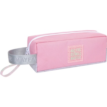 Kstationery Ученически несесер Kstationery - Mayfair, Day Dreamer, Розов (KST67574)