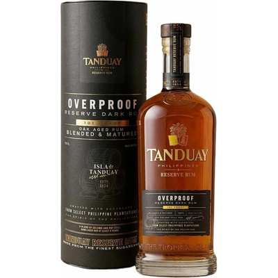 Tanduay Overproof Reserve 50,5% 0,7 l (tuba)