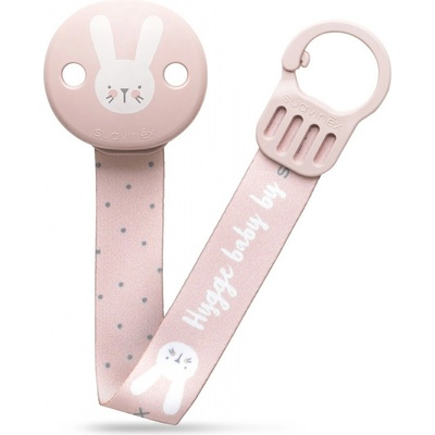 Suavinex klip se stuhou Hygge růžová – Zboží Dáma