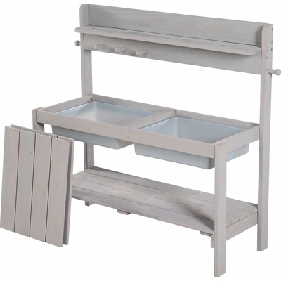 Roba Fun dětský zahradní nábytek šedá/light