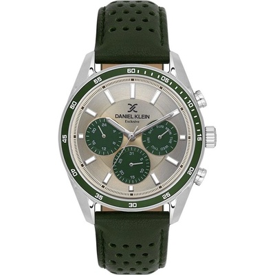 Daniel Klein DK. 1.14221-4 - Мъжки часовник, Exclusive, Кварцов, 43.5mm, 5 ATM, Сив