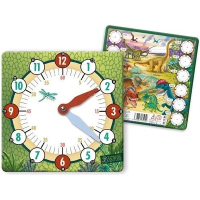 ARGUS Hodiny na výuku Jurassic ADVENTURE 17110388 – Zboží Dáma