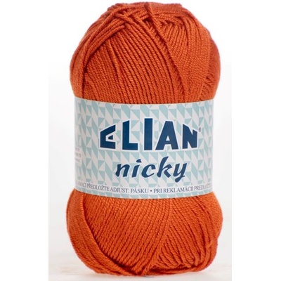 VSV Pletací příze Elian Nicky 6963 - oranžová