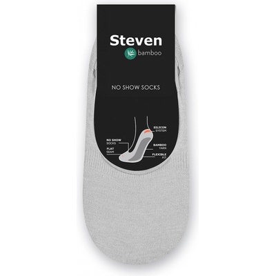 Steven ponožky 036-014 Sivá