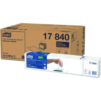 Tork ubrousky Xpressnap 1V 216x216mm bílé N10