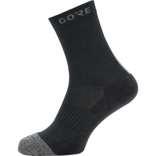 Gore M Thermo Mid Socks ČERNÁ/ŠEDÁ