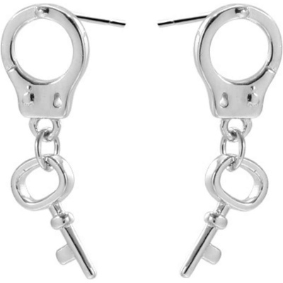 Silenti Jewelry Сребърни обеци "Белезници