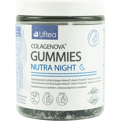Liftea Colagenova Nutra Night Gummies 60 bonbónov
