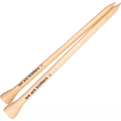 Rovné jehlice We Are Knitters – 15 mm
