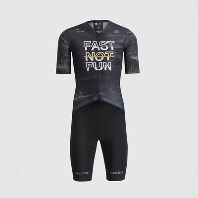 Sportful FAST NOT FUN kombinéza čierna