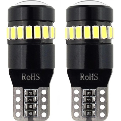 Žárovka LED CANBUS 18SMD 3014 + 1SMD T10 W5W White 12V/24V, 02446 – Sleviste.cz
