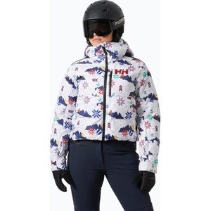 Helly Hansen Дамско скиорско яке Helly Hansen Kvitfjell Race Short Puffy white crescendo