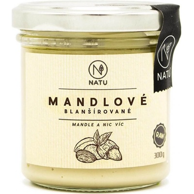 NATU Mandlový krém blanšírovaný 300 g