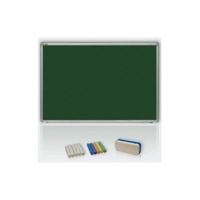 2x3 Magneticko-keramická tabuľa 100x200 zelené / pre popis kriedou / ALU23