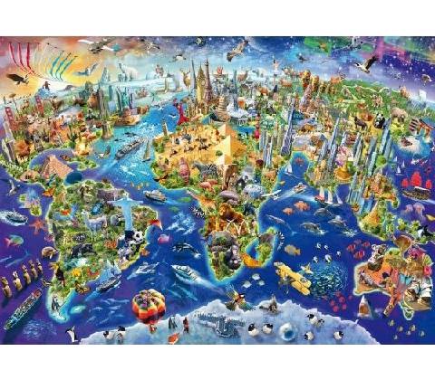 Schmidt Explore our world 1000 dielov