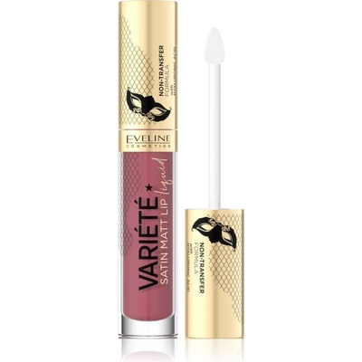 Eveline Cosmetics Variété tekutá rtěnka s matným finišem 03 Berry Shake 4,5 ml