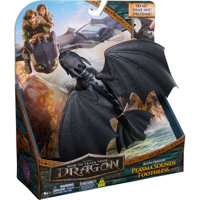 Figurka How to Train Your Dragon - Toothless with Sounds, 30 cm – Zboží Mobilmania