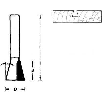 HIKOKI RYBINOVÁ FRÉZA 754089