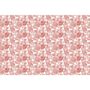 DIMEX ART Флизелинов фототапет винтидж векторни цветя 375 x 250 см