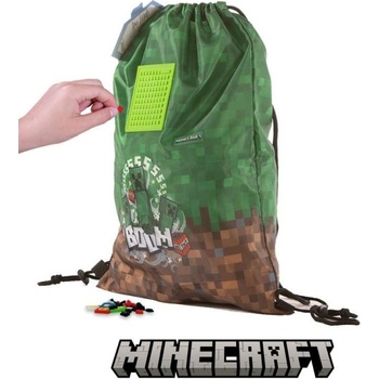 Pixie Crew Minecraft zelená hnědá