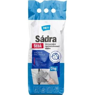 HET Sádra ŠEDÁ 3 kg