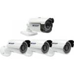 KGuard ckt001 : : Комплект от 4 охранителни камери за dvr с кабели и захранване