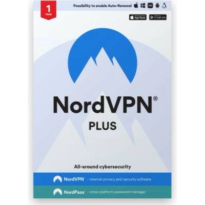 NordVPN Plus - 1 ročný balík kyberzabezpečenia | Software