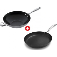 SCANPAN ProIQ WOK s mriežkou a tyčkami 32 cm