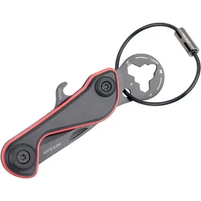 TROIKA Ключодържател Troika-PARCEL CUT & CART, червен (KTL30/RD)