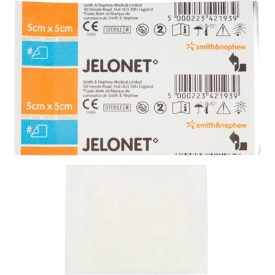 SMITH and NEPHEW Jelonet 5 cm x 5cm, mastný tyl 50 ks