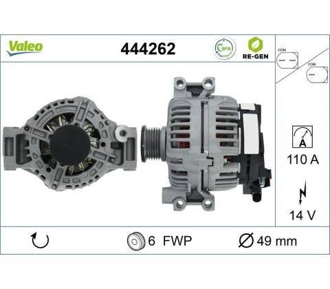 Alternátor VALEO 444262