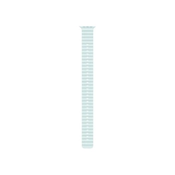 Apple Watch 49mm Band: Ice Blue Ocean Band Extension - Black Titanium Finish (myp93zm/a)