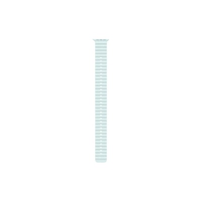 Apple Watch 49mm Band: Ice Blue Ocean Band Extension - Black Titanium Finish (myp93zm/a)
