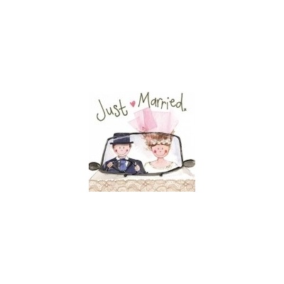 Přání svatební - Just married