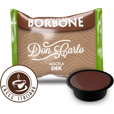 Caffè Borbone Dek A modo mio 50 ks