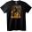 NOONEBRAND Тениска Черепна Get Over Here - 2XL, Black