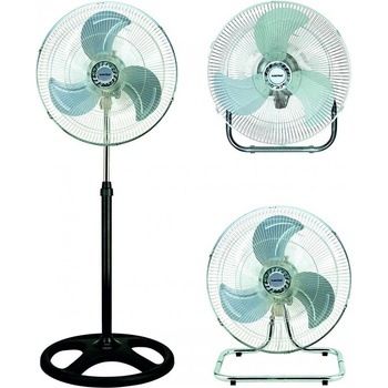 Albatros Вентилатор albatros v45trio - 3 в 1, 45 см, 120w, за подов, стенен и стоящ монтаж (v45trio)