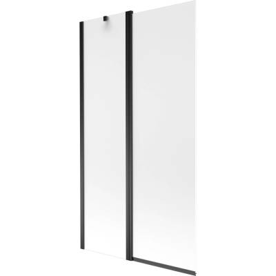 Mexen Flip душ параван 2-крилен 100 x 150 см, матов, черен - 894-100-101-70-30 (894-100-101-70-30)