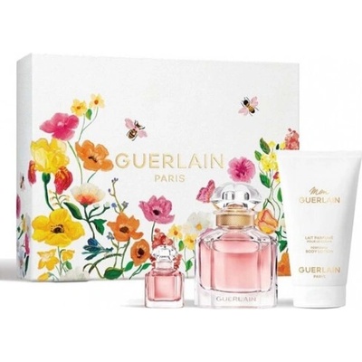 Guerlain Комплект за жени Guerlain Mon Guerlain - Eau de Parfum 50 мл + Mini 5 мл + Лосион за тяло 75 мл